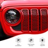 JeCar Mesh Grille Inserts/Headlight Trim Covers Front Light Bezels Decoration