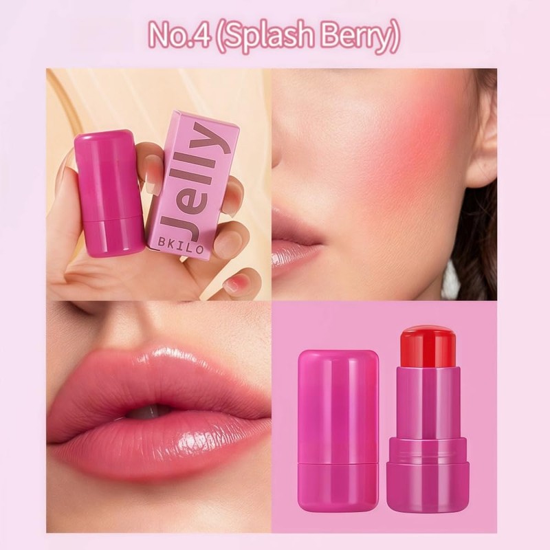 LiangNiShi Cheek & Lip Jelly, Multifunctional, Jelly Blush & Lip