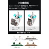 Screw Type Caster Caster M6 Screw with Brake, Set of