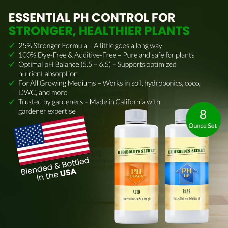 Humboldts Secret pH Up and pH Down Control Kit |