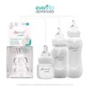 Evenflo Advanced Mamilas Anticólicos, Cuello Estándar, Flujo Lento, Silicón Grado
