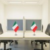 Italy Desk Flag Italian Small Mini Table Flags Decorations(Italy)