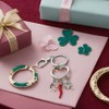 MODA MavillA Keyring Lucky Charm Heart Clover Horn Horse Horse