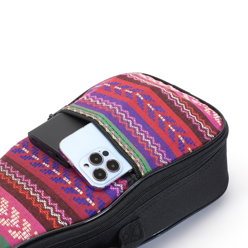 MUINS Ukulele Bag,21 Soprano Durable Colorful Ukelele Uke Bag