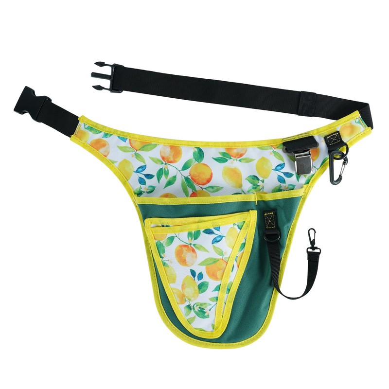 KUNN Garden Tool Belt for Women,Waist Pouch Apron with Pockets