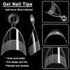 600pcs Uñas Postizas Nail Art Tips, Francesa Uñas Acrilicas Uñas