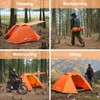 EchoSmile Lightweight Backpacking 2 Person Tent Waterproof Camping Tent