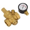 Pressure Reducer DN20 Brass Adjustable Water Pressure Regulator Reducer with