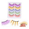 Baluue Sets Lash Kit Wispy Lashes Women's False Eyelashes for