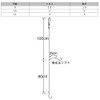 SASAME D-814 Super Fishing Tea Hibishi 2-Hook No. 11-3-3