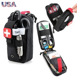 Unbranded Tactical Emergency EMT Pouch Medical First Aid Kit Military EDC Molle Trauma Bag