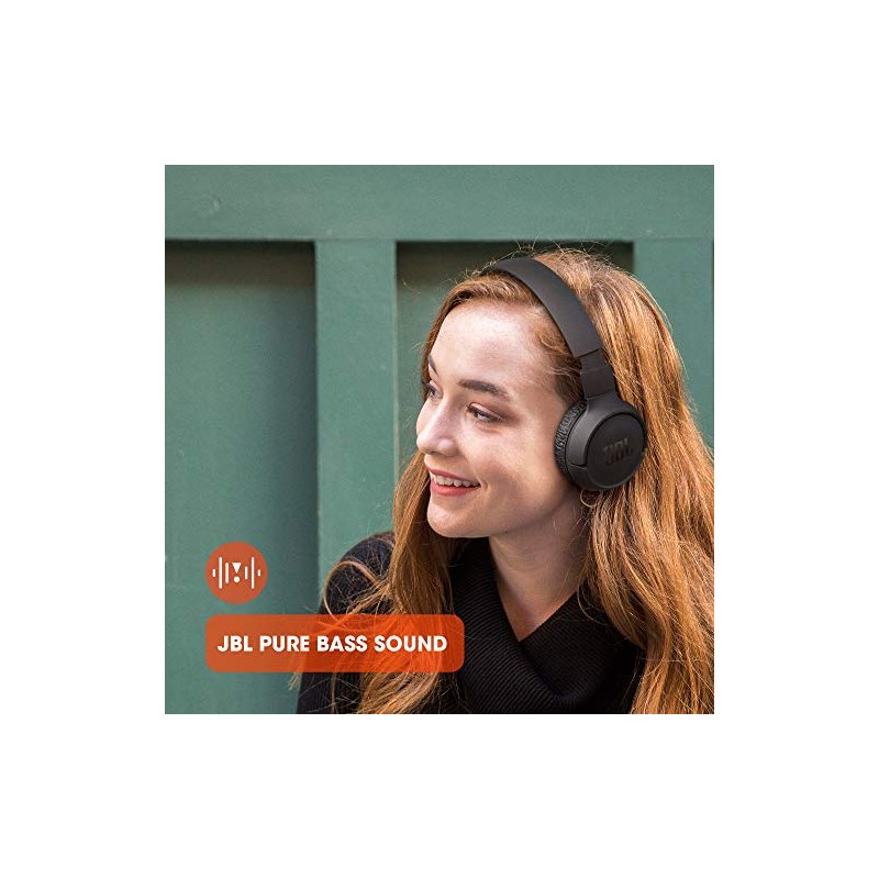 JBL Tune 510BT - Auriculares in-Ear inalámbricos con Sonido Purebass,