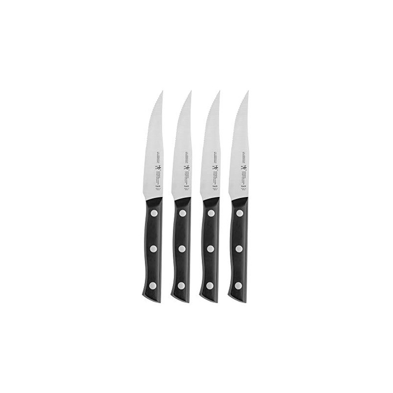 HENCKELS Dynamic Razor-Sharp Steak Knife Set of 4, German Engineered