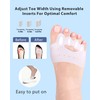 Jalopink Upgrade Silicone Toe Separators, Spacers Bunion Corrector for Women