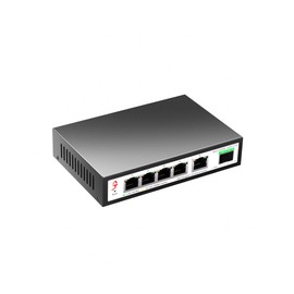 XikeStor 5 Port 2.5G Web Managed Ethernet Switch with 10G SFP+, 2.5Gb Network Homelab Switch Support LACP/VLAN/QoS/STP/IGMP, Fanless 2.5 Gigabit Managed Switch, Metal Housing, Desktop/Wall-Mount
