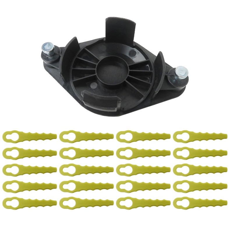GRABOTE Latest Upgraded Trimmer Head with 20pcs Blades for Ryobi
