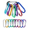 West Coast Paracord 2 Inch Locking Carabiner - Aluminum D-Ring