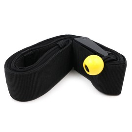 POFET Safety Belt, Quick Release Waist Leash QR Belt with Adjustable and Wide Strap to Attach Ankle Leash to Your Waist, Compatible with All Paddle Boards, Black