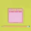 1-Count Knock Knock I Love This Sticky Note Pad, 3