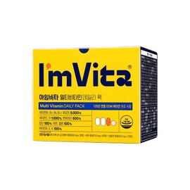 I’mvita multivitamin daily pack, 120 tablets, 1 pack / 아임비타 멀티비타민 데일리팩, 120정, 1개
