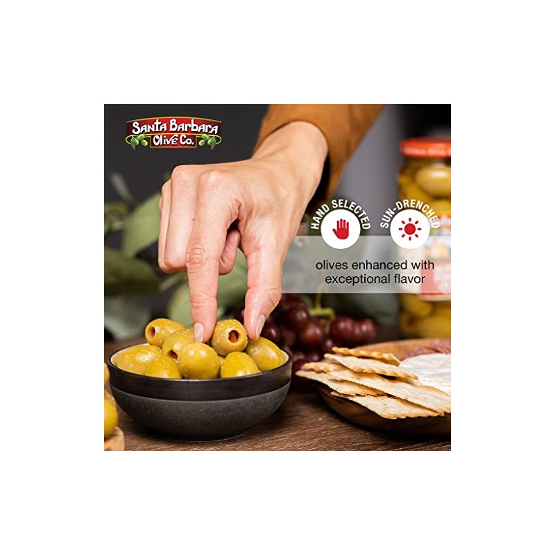 SANTA BARBARA OLIVE CO Santa Barbara 3Pk Martini Pimento Aceitunas