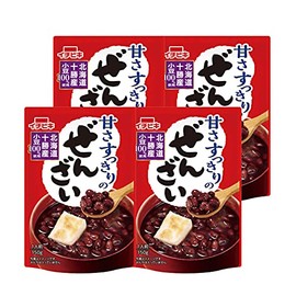 Ichibiki Sweet and Refreshing Zenzai, 5.3 oz (150 g), Set of 4 Bags