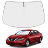 Proadsy - Parasol plegable para parabrisas delantero 2024, ajuste personalizado