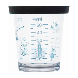 SELECT 100 x Moomin Measuring Cup with Lid, 1.7 fl oz (50 ml)