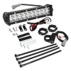 AUTOVIC Light Bar Kit Waterproof Plug-Play Driving Light Kit 7/8"