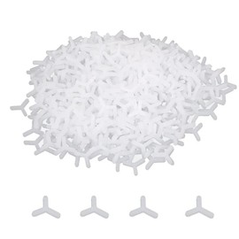 Tile Spacers,Wall Floor Tile Plastic Y Type Spacers Tiling Tools 3mm White 1000pcs