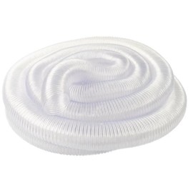 Manguera Flexible de PVC, 2 Pulgadas x 3 Metros, Transparente, para Succión de Polvo