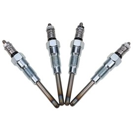 SUKATC 4PCS Glow Plug 6655233 19077-65510 Compatible with Kubota D1803 D1703 D1503 D1403 L2900DT L2900DTGST L2900F L3200DT L3200F L3200HST L3400HST Bobcat B300 BL370 BL470 BL475 BL570 BL575