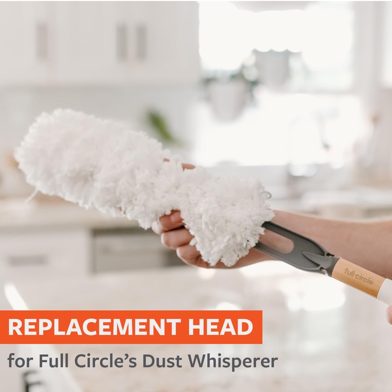 Full Circle Replacement Head Dust Whisperer Microfiber Duster