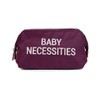 Childhome Baby Necessities Toiletry Bag in Aubergine 27 x 13