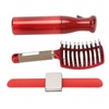 Detangling Curved Vent Brush Spray Bottle Hair Clip Pin Wristband