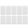 10pcs Acrylic Earring Holder Organizer Ear Studs Jewelry Storage Display