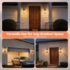 15'' Solar Outdoor Wall Lights Dusk to Dawn Solar Powered