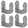 YIDU69Q 4 Pack Shock Mount Bracket, Heavy Duty Weld On