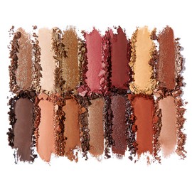 Sigma Beauty Cor-De-Rosa Eyeshadow Palette - 14 Warm Eyeshadow Shades in Matte, Shimmer and Metalic Finishes - Highly Pigmented Vegan Eye Makeup Palette - Clean Beauty Products