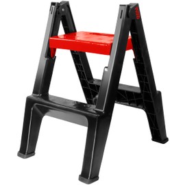 VViViD Folding Ladder 330 pounds High Stability 2 Step Heavy Duty with Anti-Skid Pattern