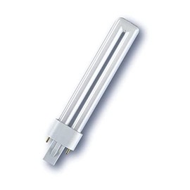 GE 5W Compact Fluorescent Lamp BIAX S/ LYNX S/ DULUX S/ PL-S G23 Cap