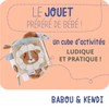 NOUKIE'S - Veloudoux Activity Cube - Beige - Babou &