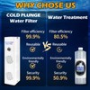GFYYBKJ Cold Plunge Filter, 500 GPH Cold Pod Ice Bath