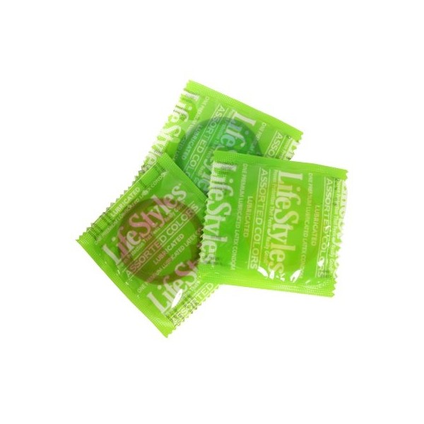 Lifestyles Assorted Colors: 36-Pack of Condoms