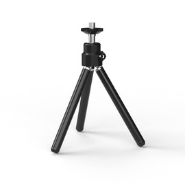 FUDONI Mini Tripod Projector Stand Tripod Foldable Black