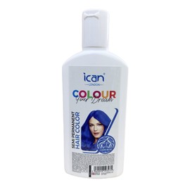 ican London Colour Your Dream Semi Permanent Hair Color 100ml (172-CAPRI BLUE)