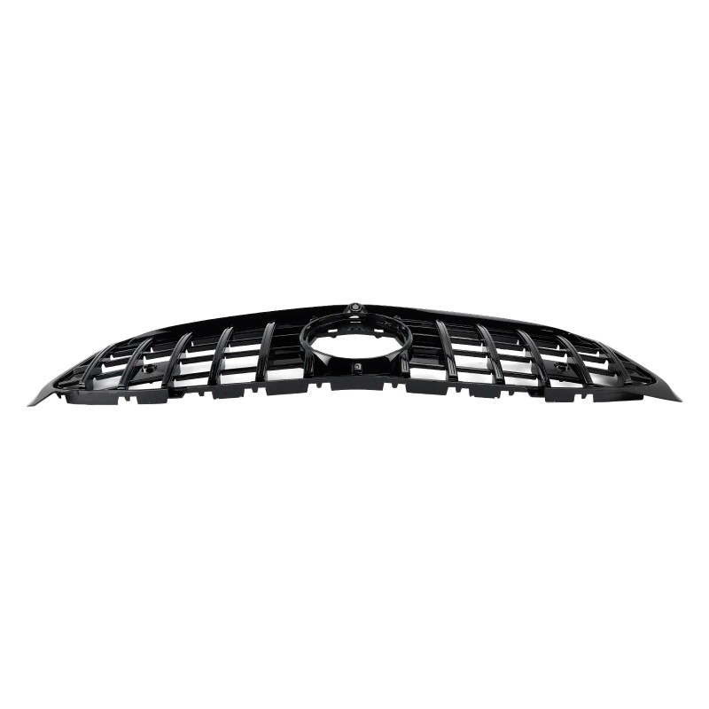 Black Front Bumper Grille Grill For Mercedes CLA Class W118