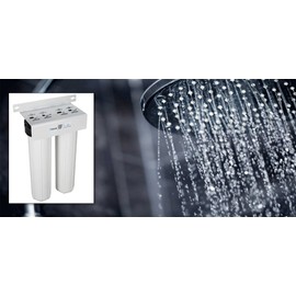 Home Master CFKDF85GCC-20BB Replacement Filter, Fits Big Blue, 20" x 4.5" Heavy duty Up-Flow Catalytic Carbon & KDF 85, Filters Chloramines, Chlorine, Chemicals, Heavy Metals, Sediment, more