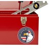 2 x 10cm USA Eagle Vinyl Sticker Laptop Car Travel