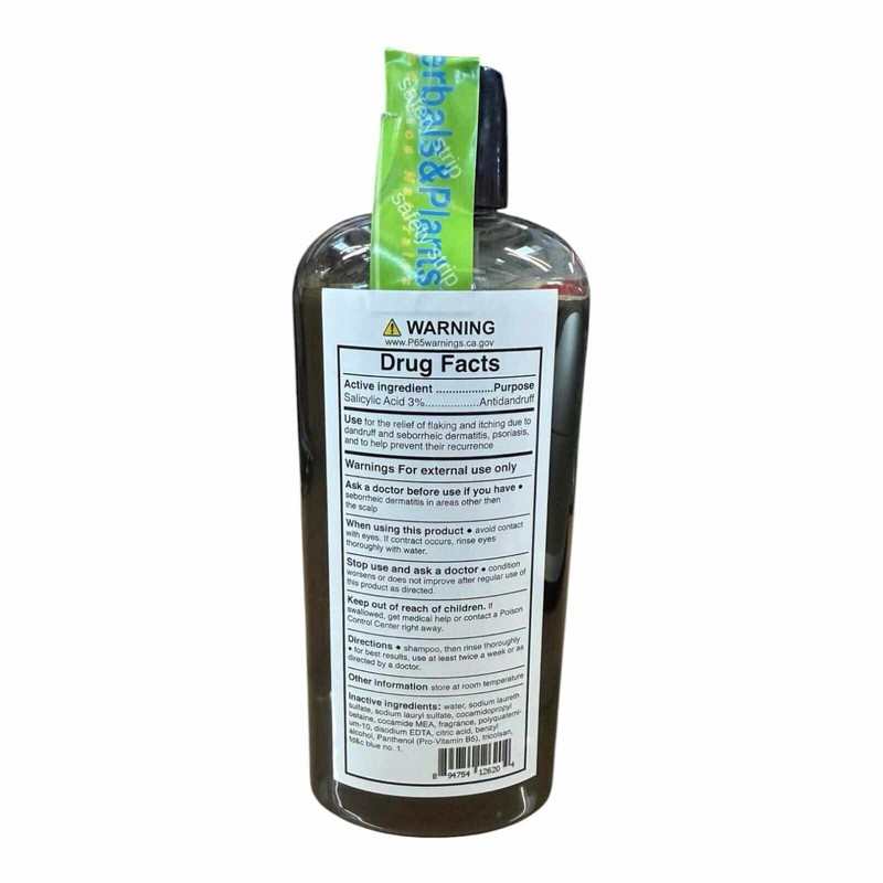 Cabello Sano ANTIBACTERIAL Shampoo Anti Dandruff Psoriasis Caspa 8 oz.